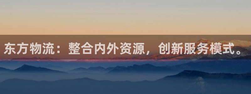 豪门国际自行车图片：东方物流：整合内